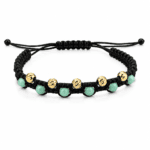 Pulsera verde esmeralda co.