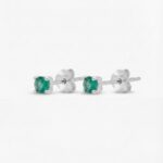 Topos clasicos, plata ley 925 y esmeralda natural de muzo